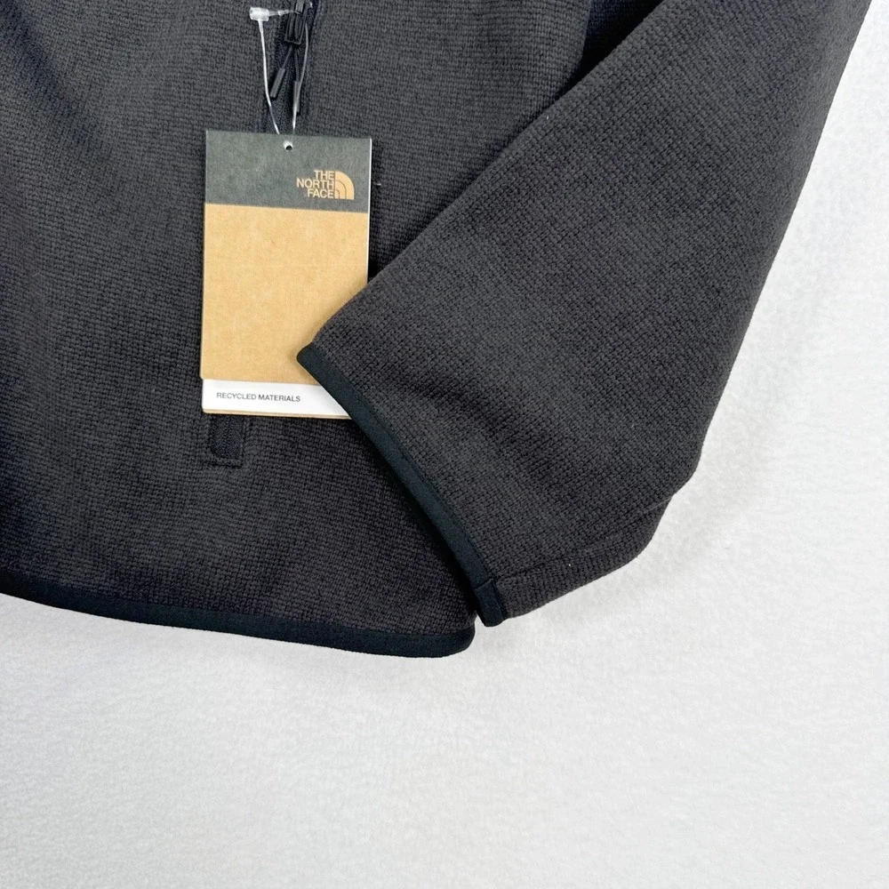 The North Face Front Range Fleece Jacket Size 3XL Men TNF Black Heather Full Zip